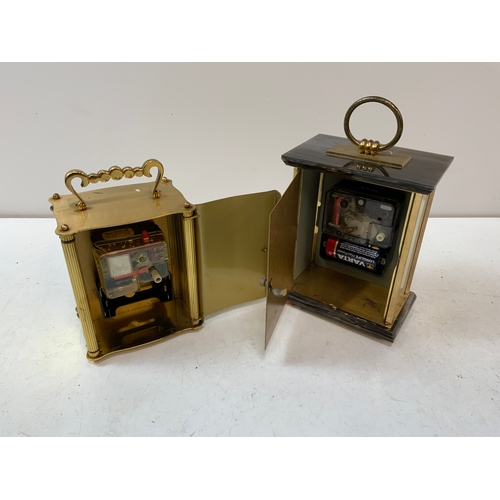 183 - 2x Carriage Clocks