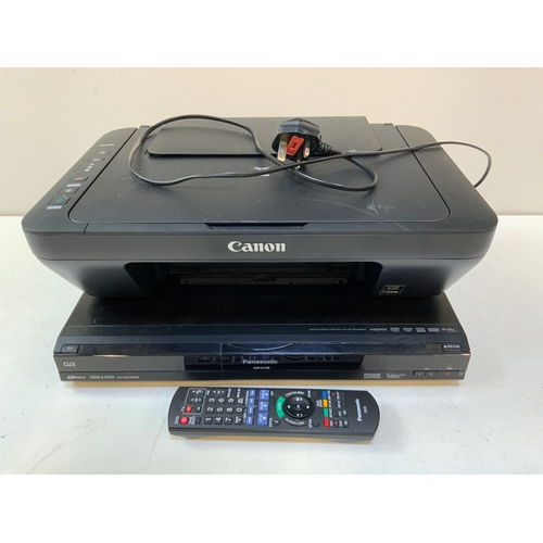 194 - Panasonic DVD Recorder and Canon Printer
