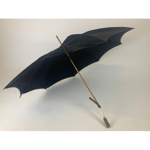 193 - Silver Mounted Umbrella