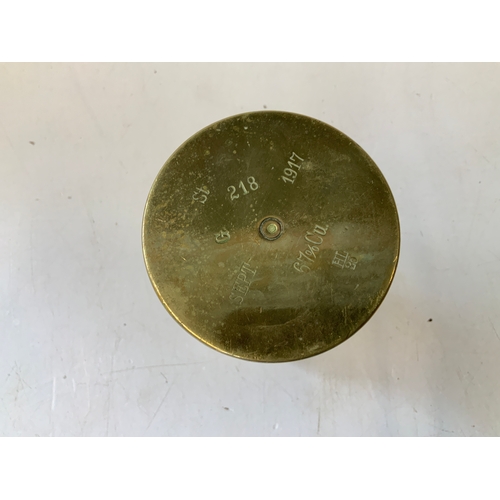 168 - Trench Art Vase
