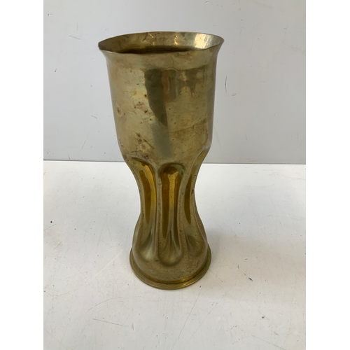 168 - Trench Art Vase