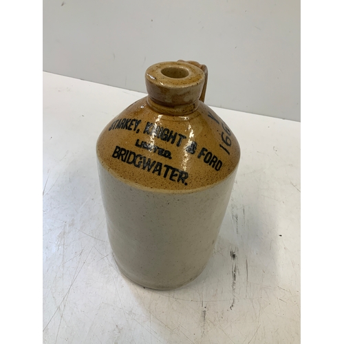 42 - Stoneware Flagon - Bridgwater