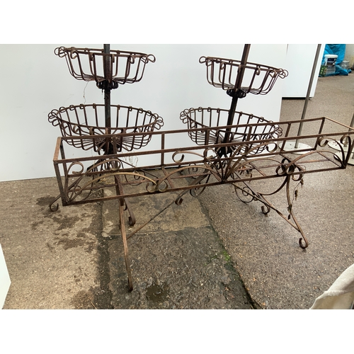 47 - Wrought Iron Plant Stands