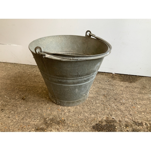 19 - Galvanised Bucket