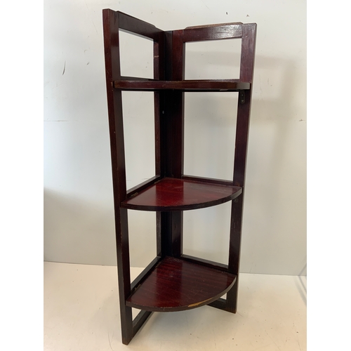 498 - Folding Corner Shelves