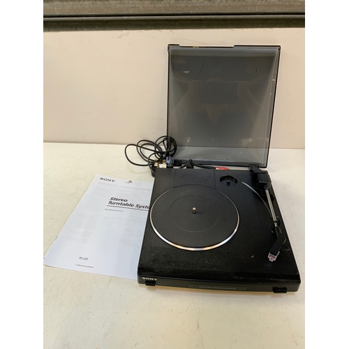 404 - Sony Stereo Turntable