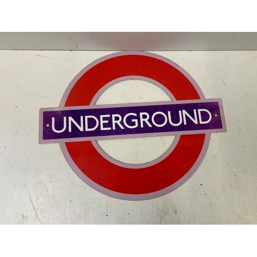 154 - Reproduction Underground Sign