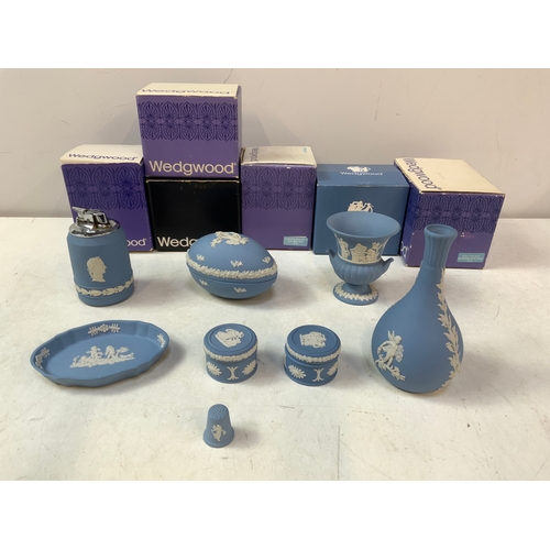 210 - Boxed Wedgewood Jasper Ware