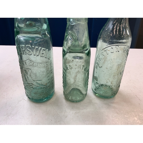 345 - Old Bottles - Tiverton, Exeter etc