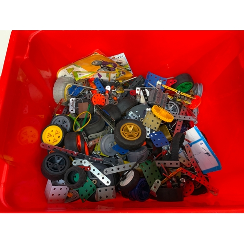 246 - Box of Meccano