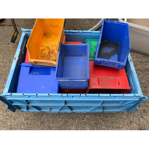 75 - Crate of Storage Bins