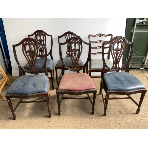 262 - Harlequin Set of 6x Chairs