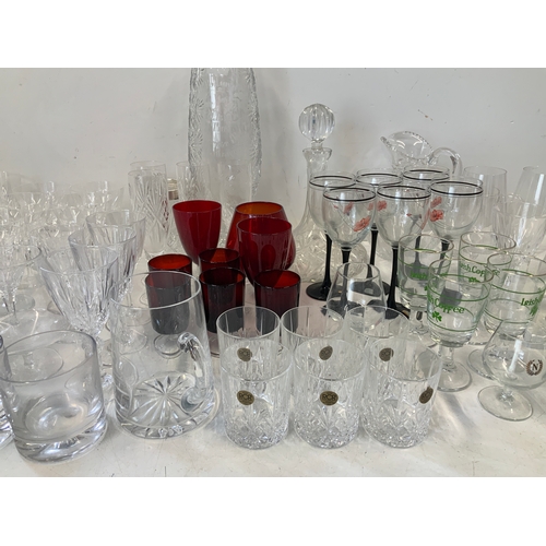 494 - Quantity of Glassware including Crystal