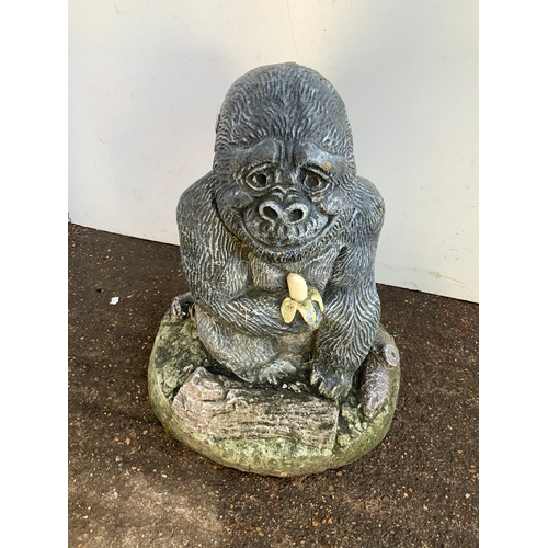 61 - Gorilla Garden Ornament