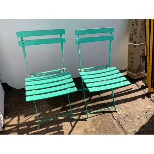 82 - Folding Garden Chairs