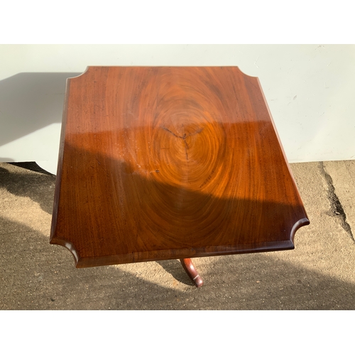 785 - Mahogany Pedestal Table