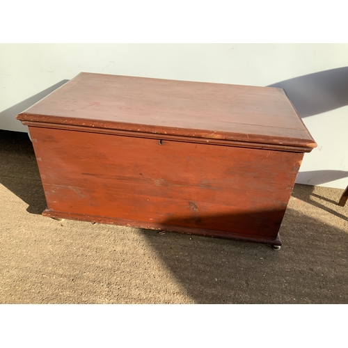 639 - Pine Blanket Box