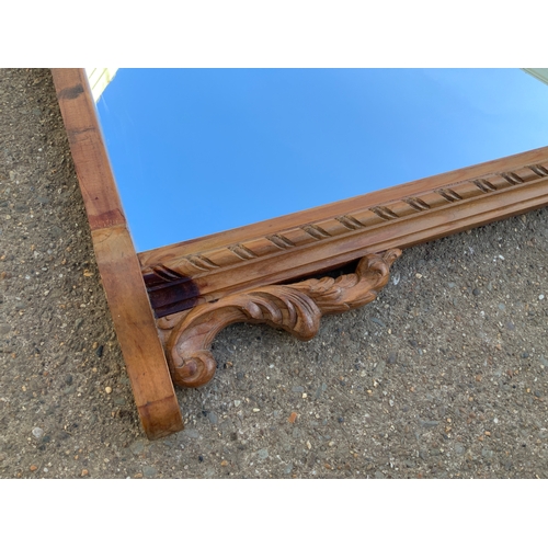 667 - Overmantel Mirror