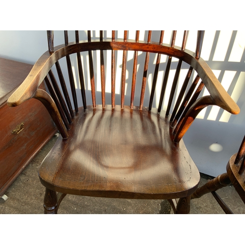 341 - Pair of Good Quality Reproduction Windsor Chairs