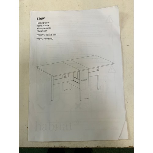 800 - Habitat Folding Table