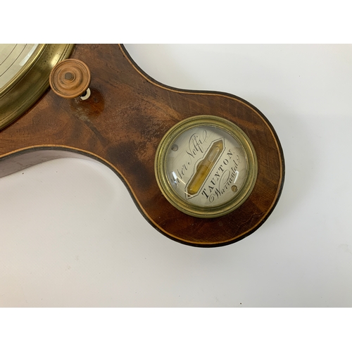 821A - Mahogany Barometer