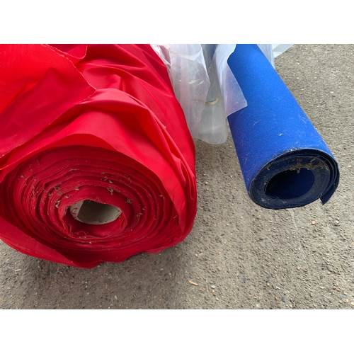 325 - 2x Rolls of Fabric