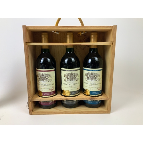 7 - 3x Bottles of Red Wine - The Chateaux Collection