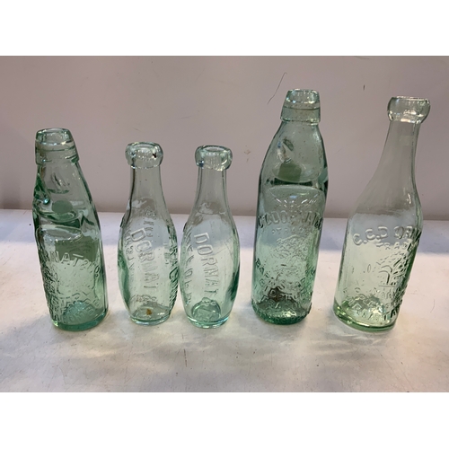 369 - Glass Bottles to Include Dornats