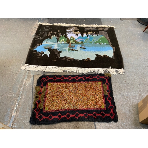 119 - 2x Retro Rugs