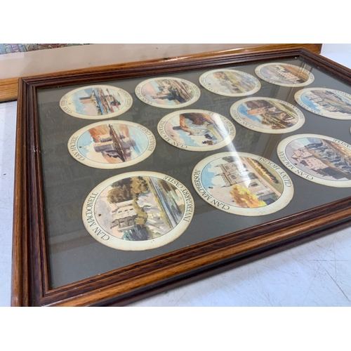 779 - Framed Coasters etc