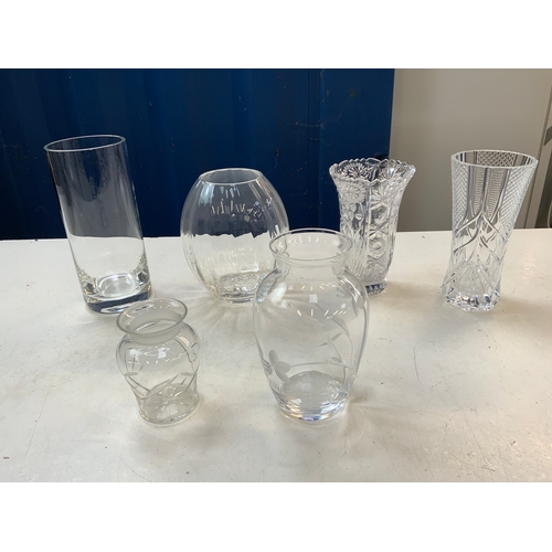 395 - Glass Vases