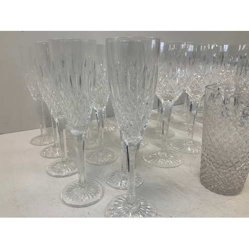 398 - Stuart and other Cut Glass