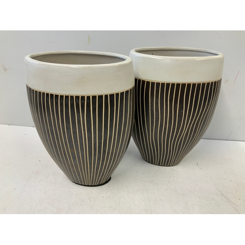 383 - Pair of Modern Vases