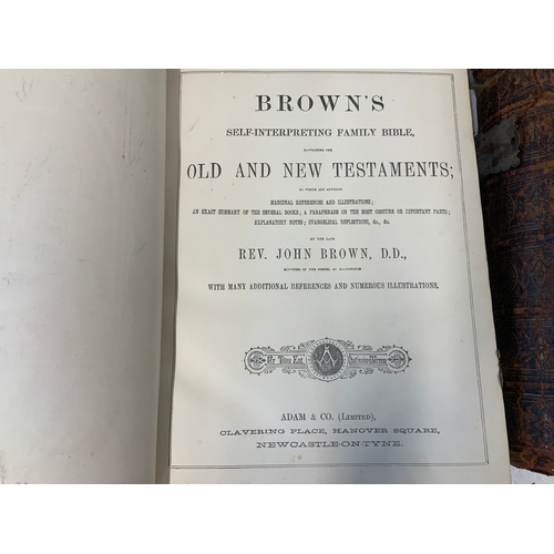 381 - 2x John Brown Bibles