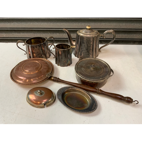 373 - Plated and Copperware