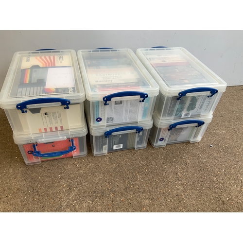 929 - Plastic Storage Boxes and Contents