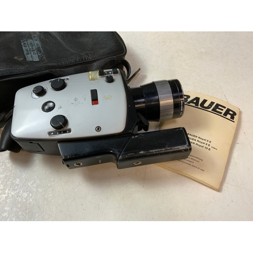 229 - Bauer Vintage Cine Camera