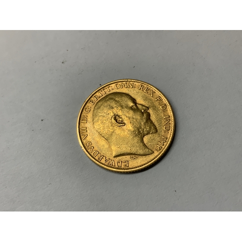 79 - Gold Half Sovereign - 1902