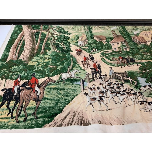 370 - Wall Hanging - Hunting Scene