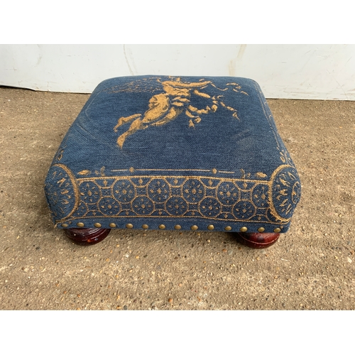 527 - Upholstered Footstool