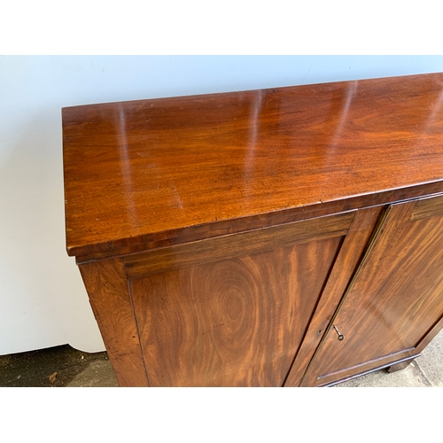 627 - Mahogany Cupboard