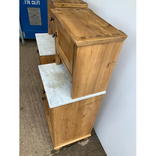 633 - Pair of Pine Bedsides