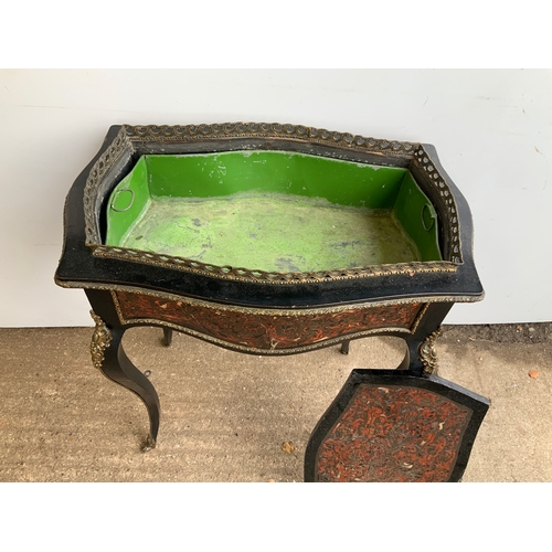 12 - Boulle Planter - 63cm Wide x 74cm High