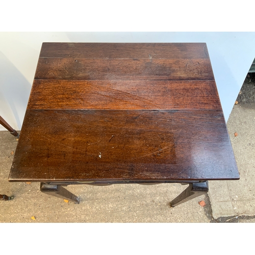 702 - Oak Lowboy Table