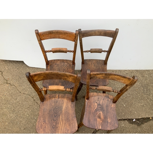 172 - Elm Bar Back Chairs