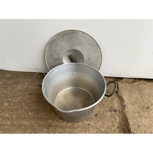 22A - Aluminium Jam Pan