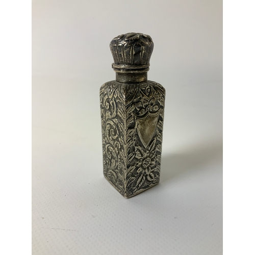 29 - Silver Scent Bottle - 7.5cm