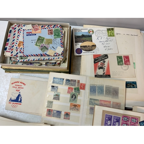 392 - Stamp Albums and Stamps