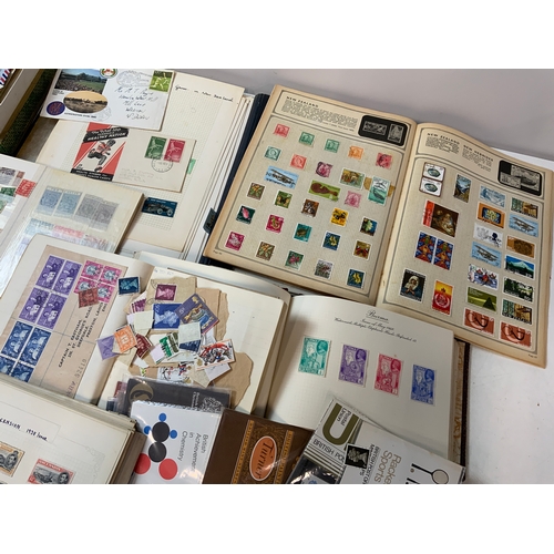 392 - Stamp Albums and Stamps