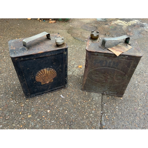 54 - Vintage Petrol Cans